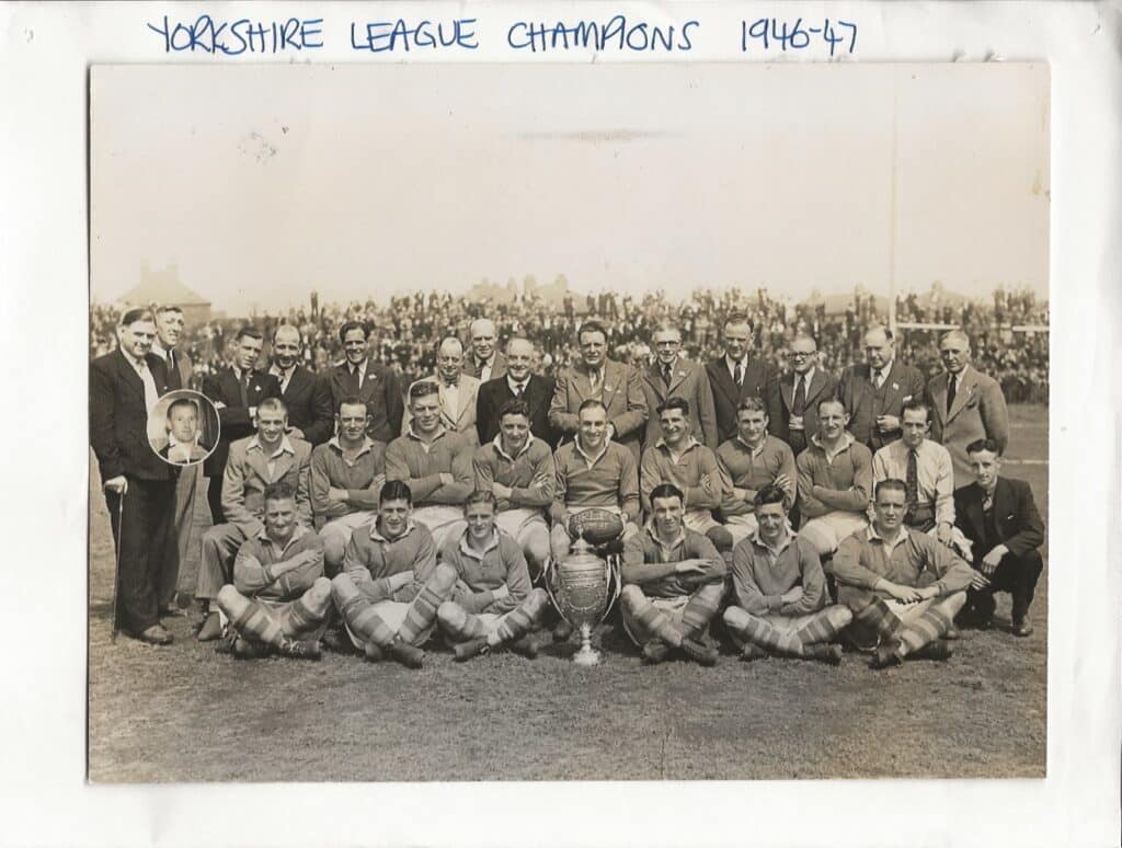 Adrian Marsh Collection - 1946 47 Yorkshire League Champions